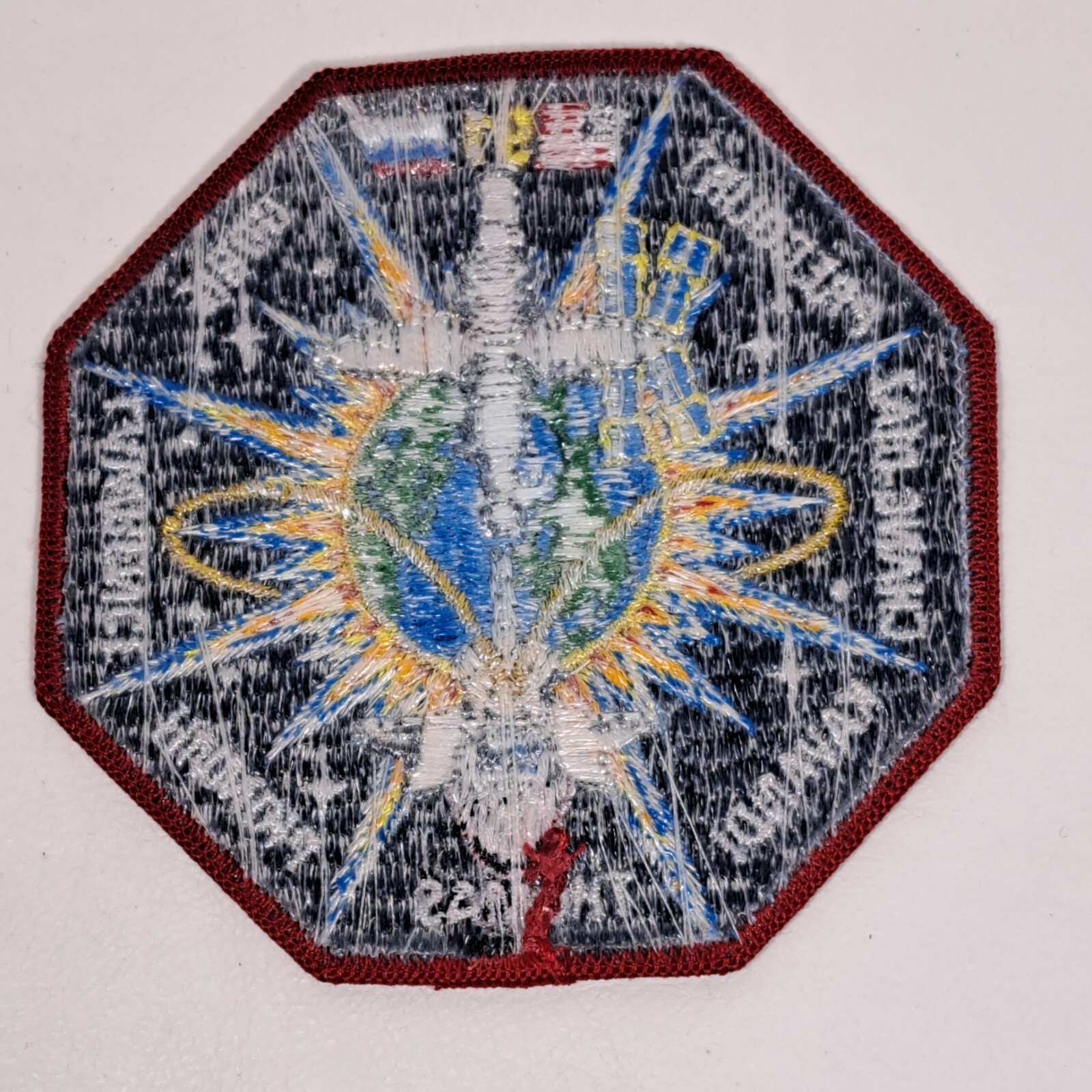 NASA STS-91 Crew Patch Space Shuttle Discovery ~ Last Shuttle-Mir Mission
