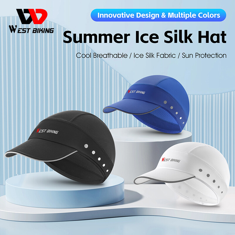 Summer Cycling Cap Bike Bicycle Helmet Liner Hat UV Sun Brim Sports Fishing Hat