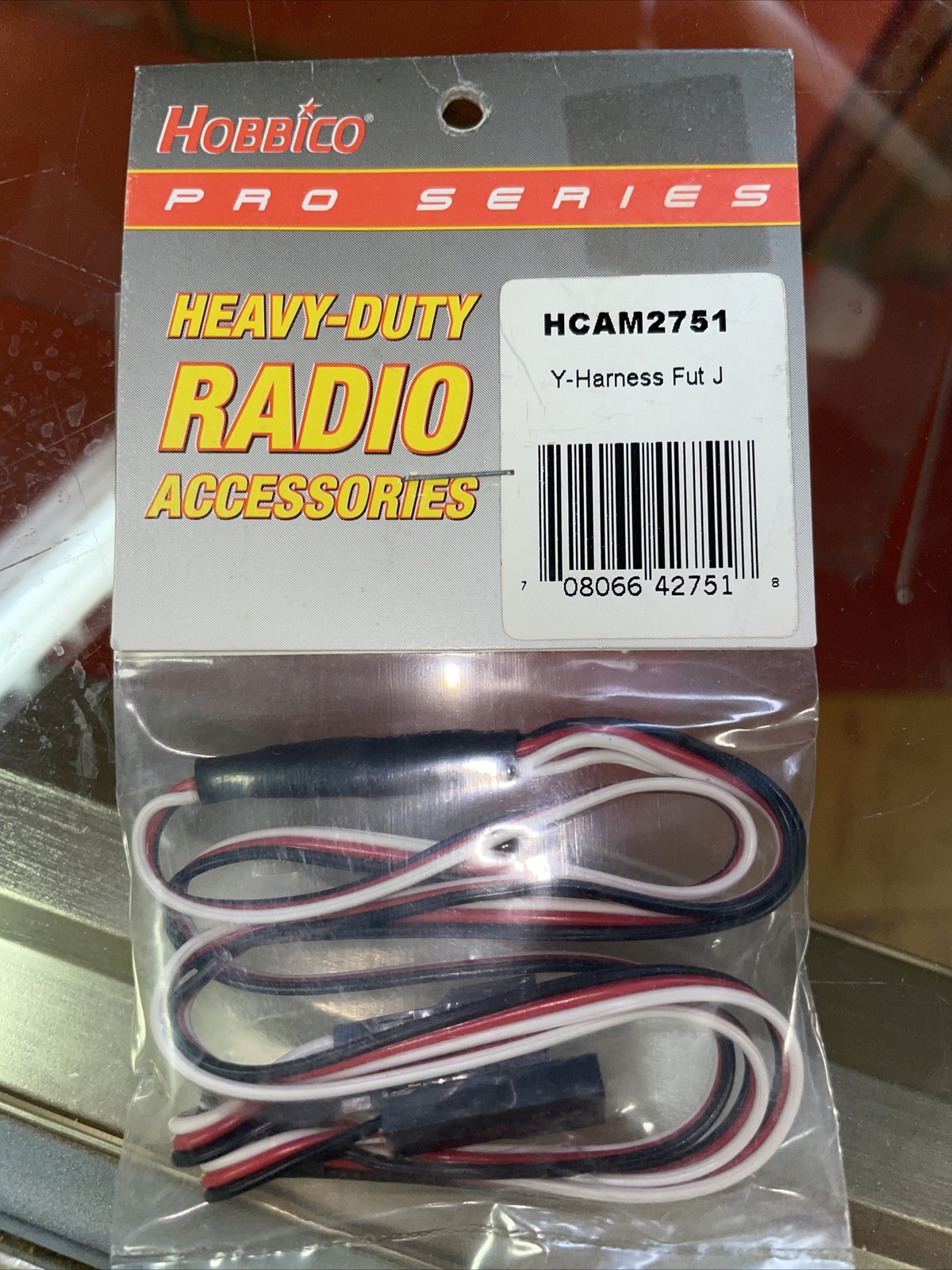 Hobbico Pro Series #HCAM2751 Y-Harness Futaba J - NEW in Package •