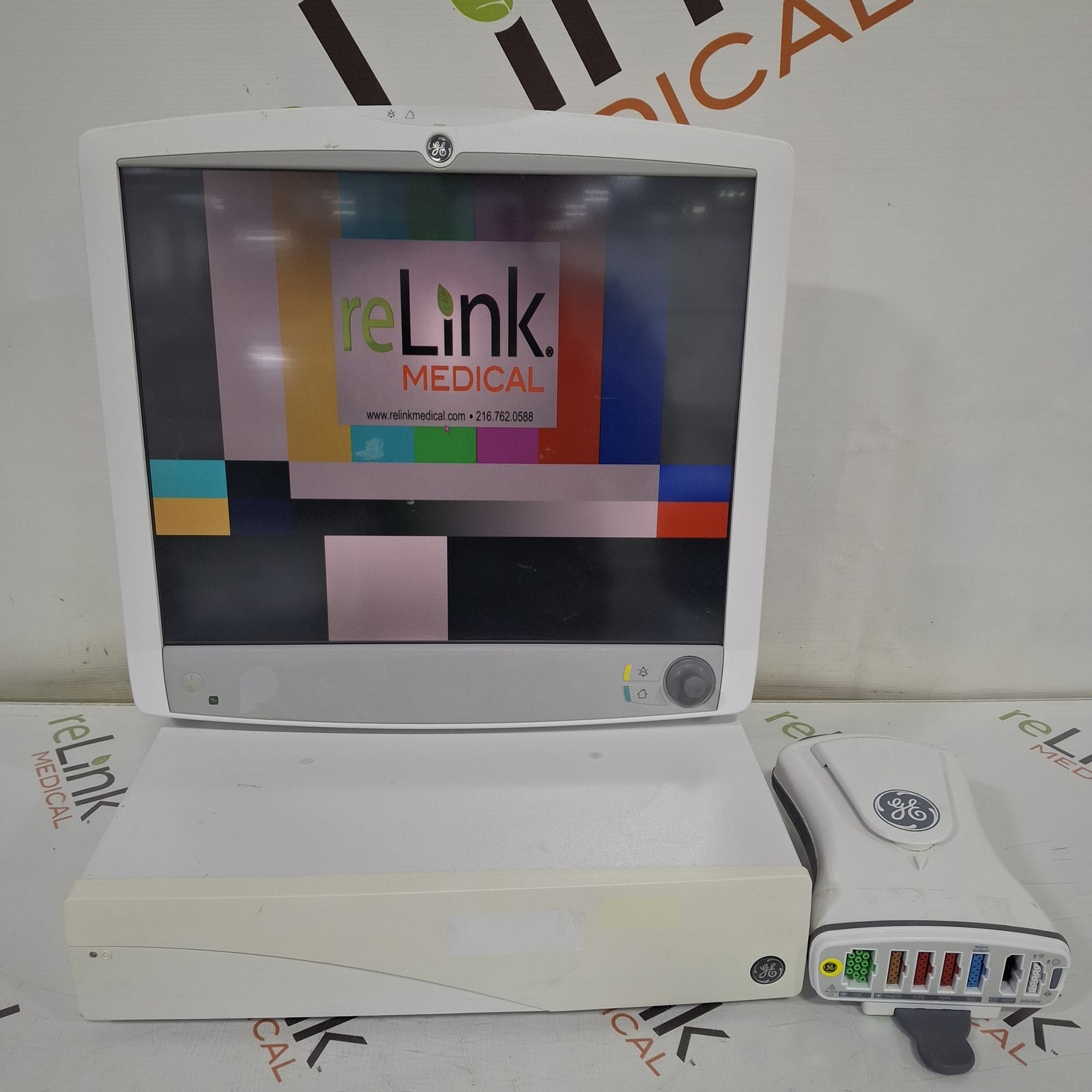 GE Healthcare Carescape B850 w/ Nellcor PDM Patient Monitor