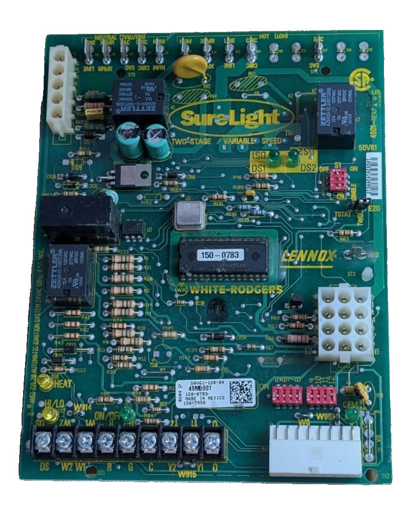 49M5901 GUARANTEED WORKING TESTED GOOD Furnace Control Board 50V61-120-03