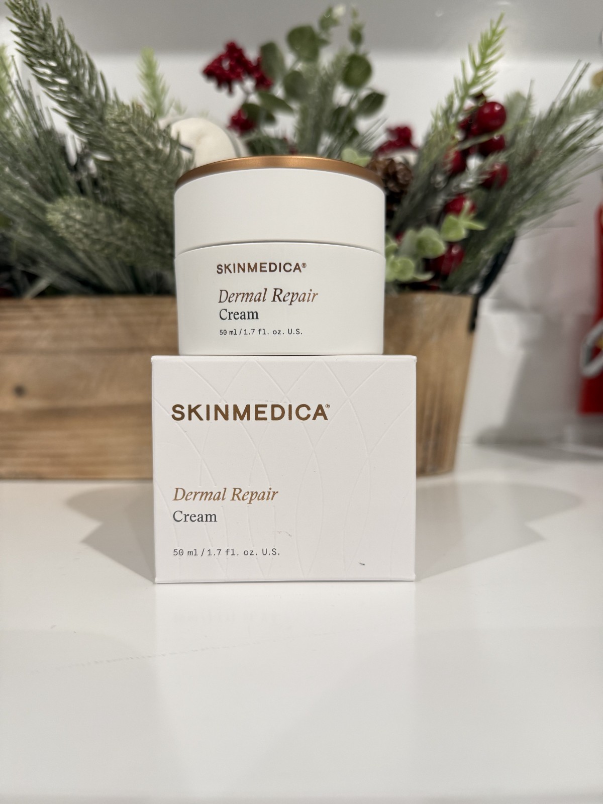 New Package Box Fresh SkinMedica Dermal Repair Cream 1.7 oz Facial Moisture