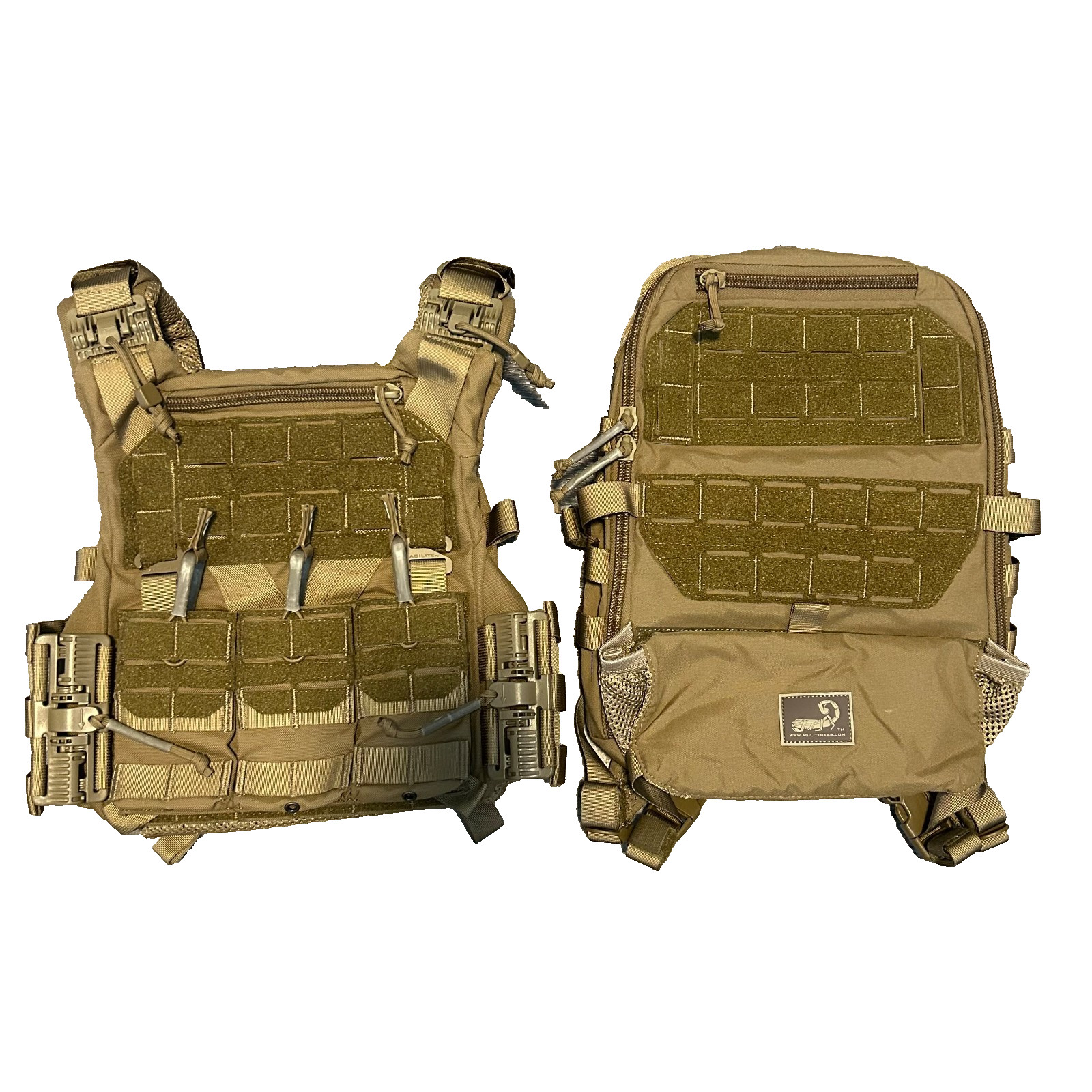 Agilite K19 Plate Carrier 3.0/ AMAP III Pack/AG3 Placard in Coyote Brown