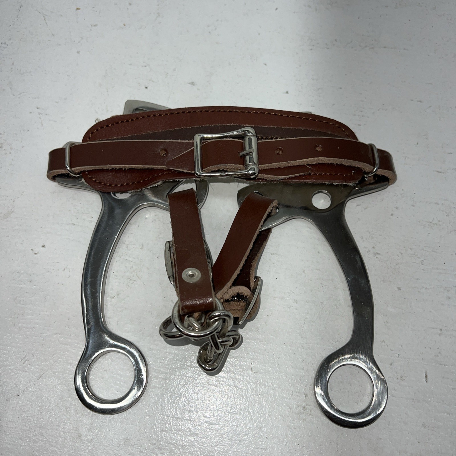 New Tough 1 Fleece Lined Silver Hackamore #25131 U-4