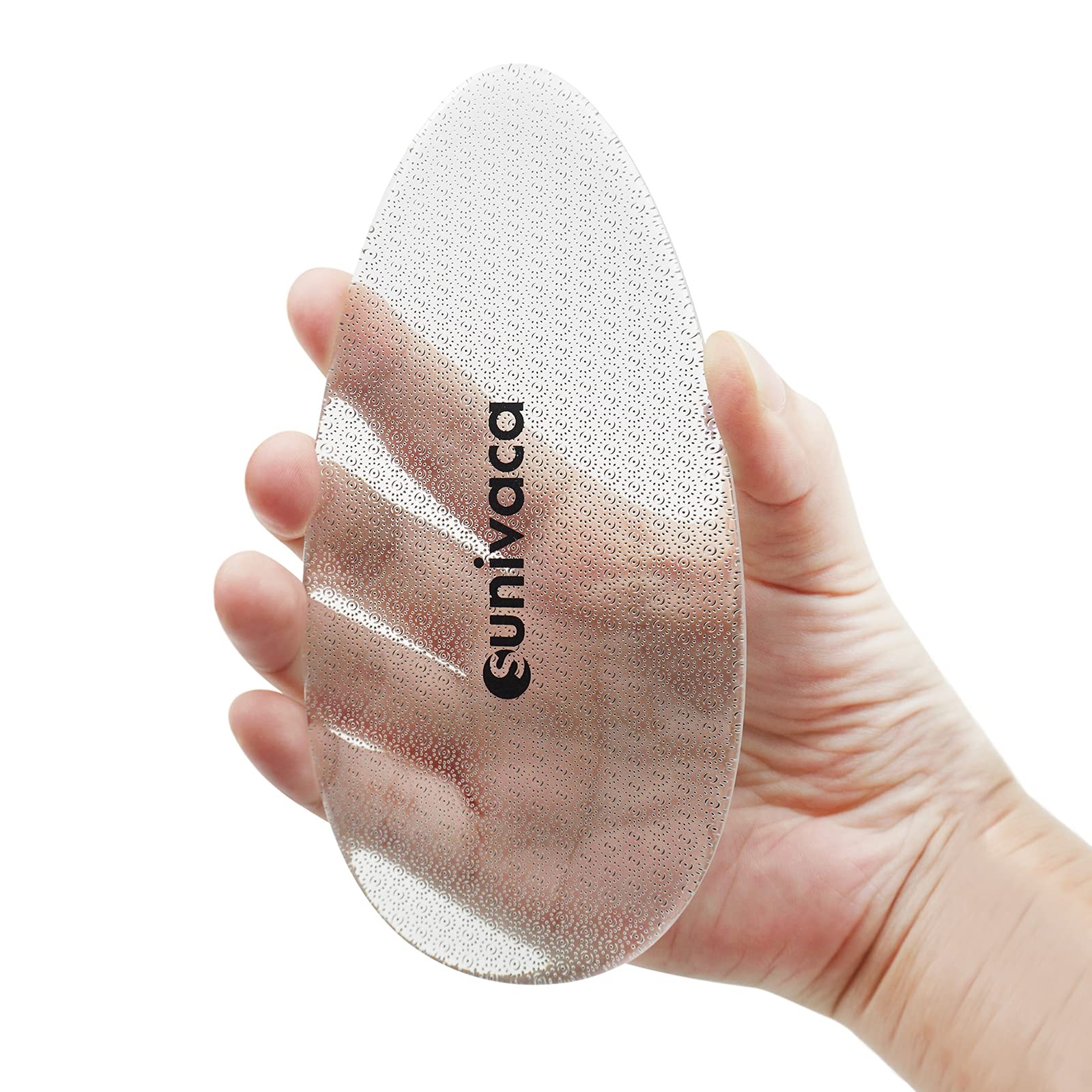 Glass Foot File Callus Remover Heel Scraper Pumice Stone Diabetic Feet Scrubber