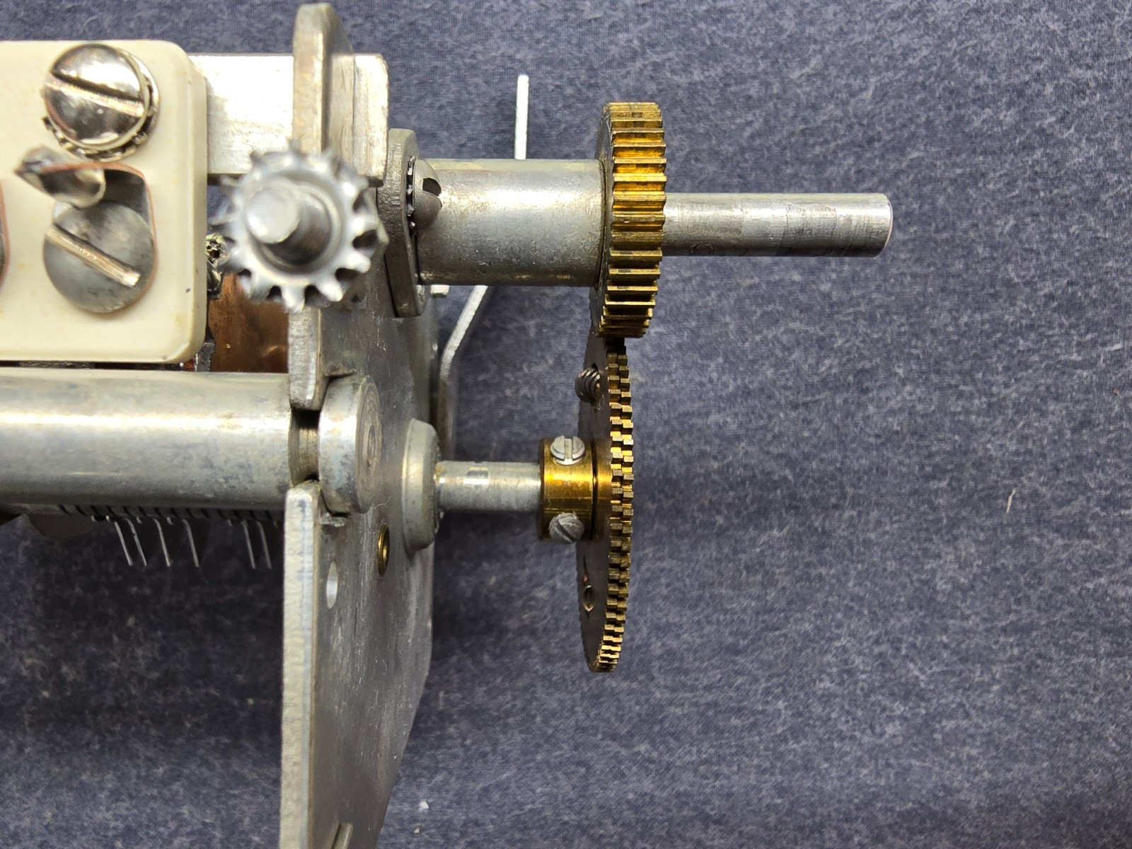 Hammarlund HQ - 180 Ham Radio Receiver Part - Band Spread Variable Capacitor