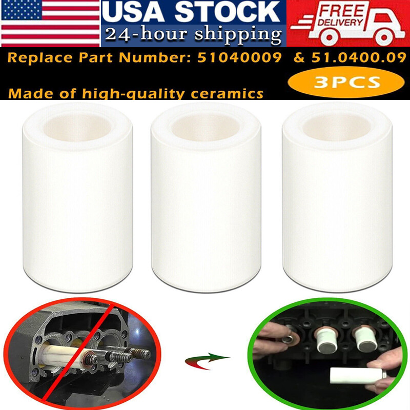 3PCS General Pump Piston Replace Ceramic 15mm 51040009 for TP Pumps (15x25x9 mm)