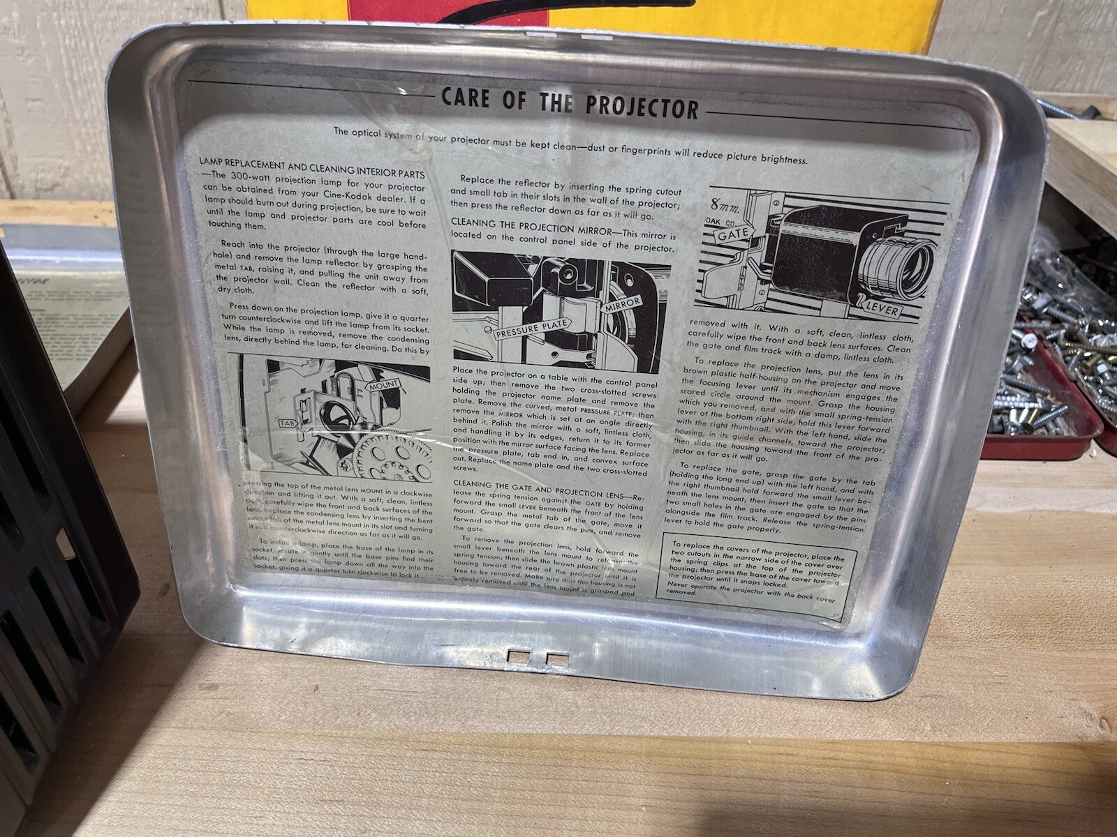 Vintage Brownie 8mm Movie projector Model 196
