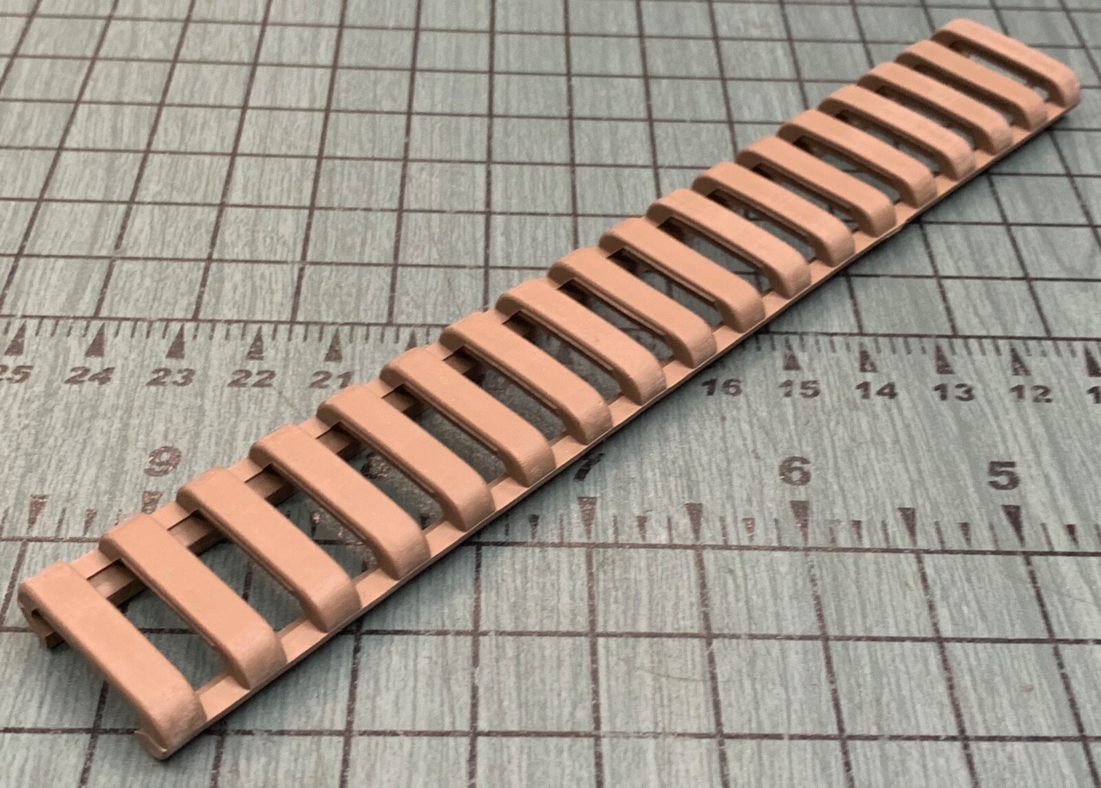 GT Surplus Low Profile Ladder Rail Cover TAN  for 1913 Picatinny Rail