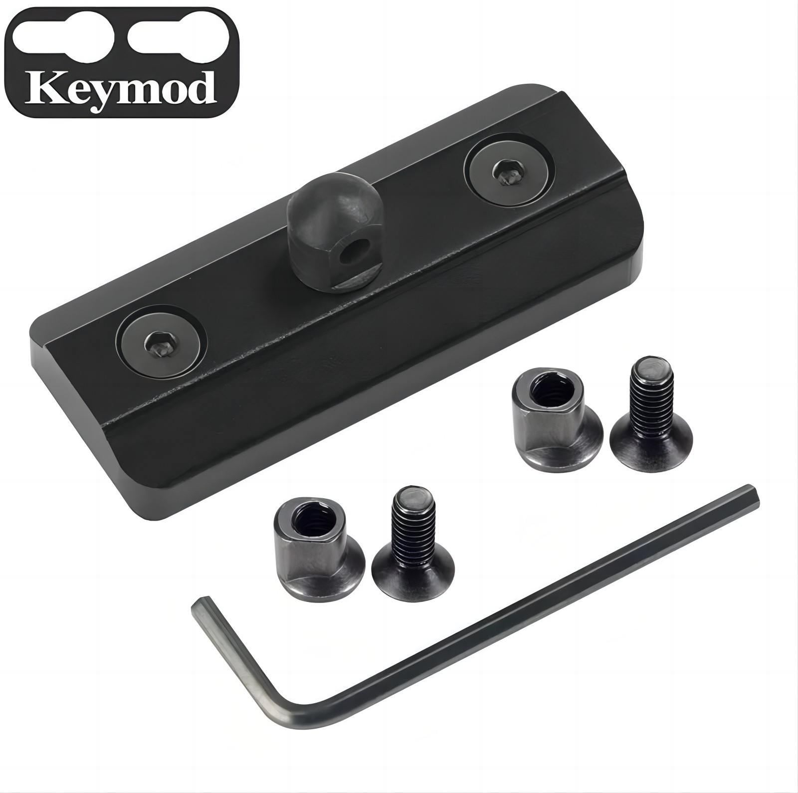 Polymer Keymod Bipod Mount Rail Adapter for Adapter & Sling Swivel Stud NEW