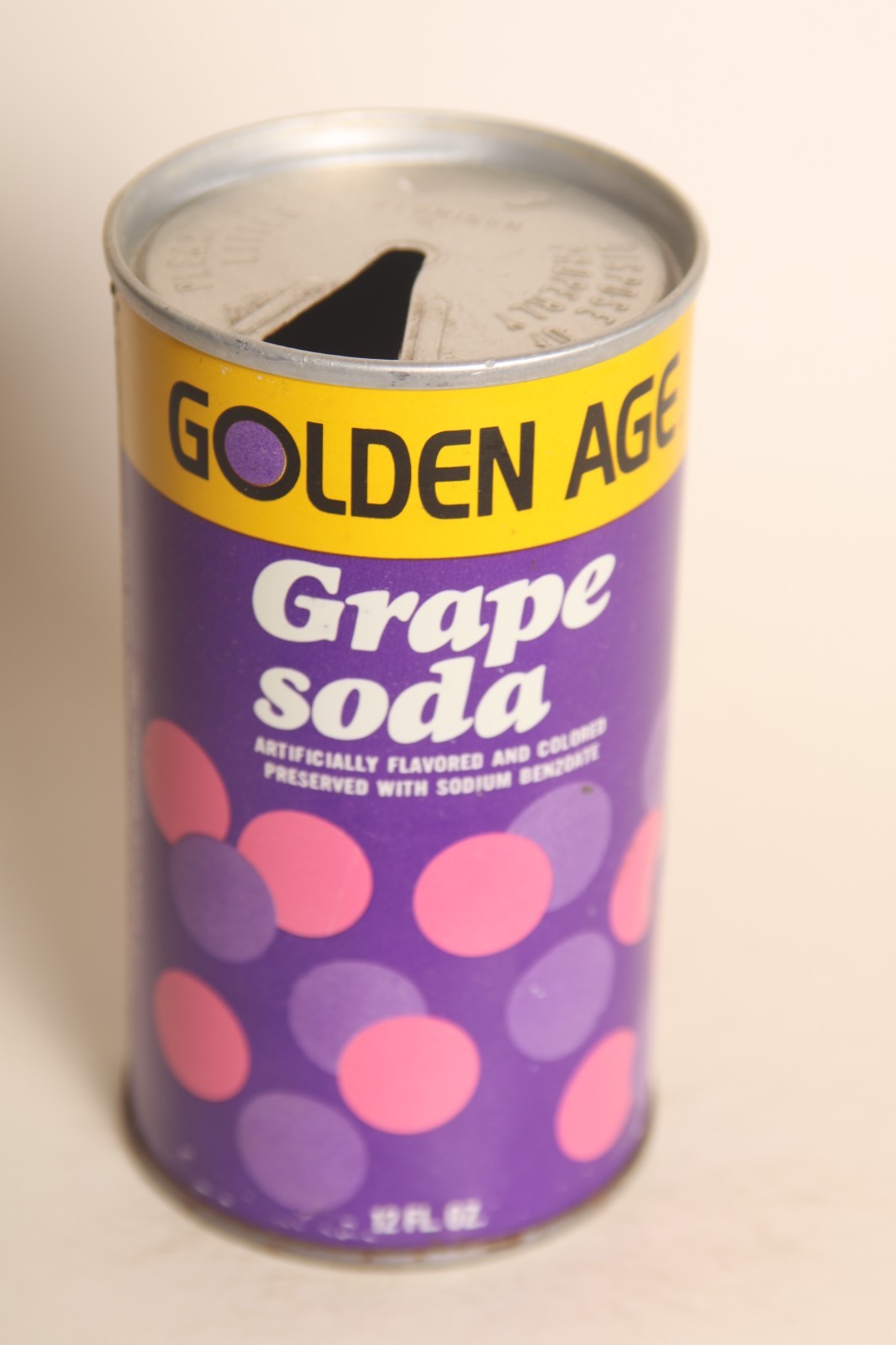 Golden Age Grape soda can - 12oz S/S