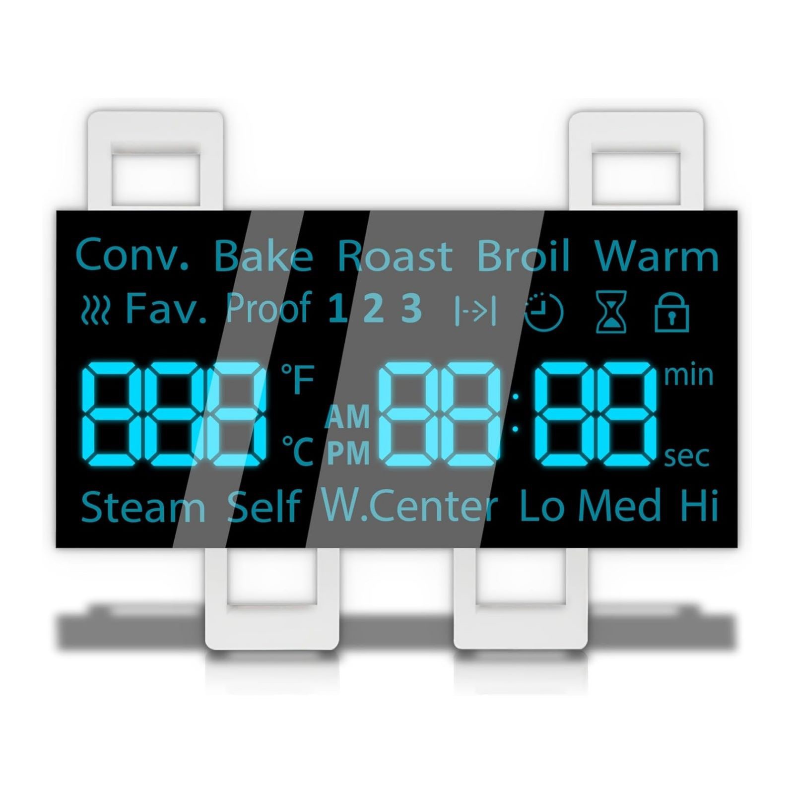Durable Plastic Housing LED Display Board DG07-01005A Replace For Samsung Oven