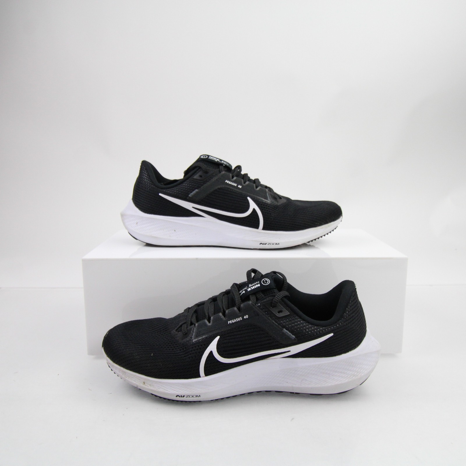 Nike Air Zoom Pegasus Running & Jogging Shoes Men's Black Used 10