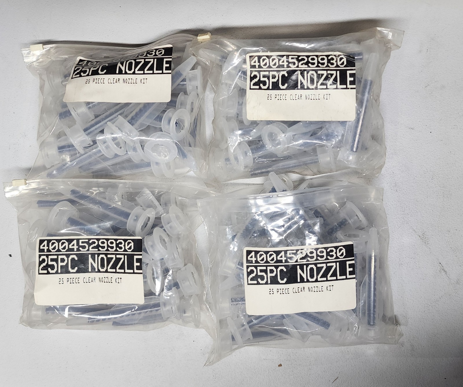 Touch n' Seal 100 Piece Clear Nozzle Kit -- 4004529930