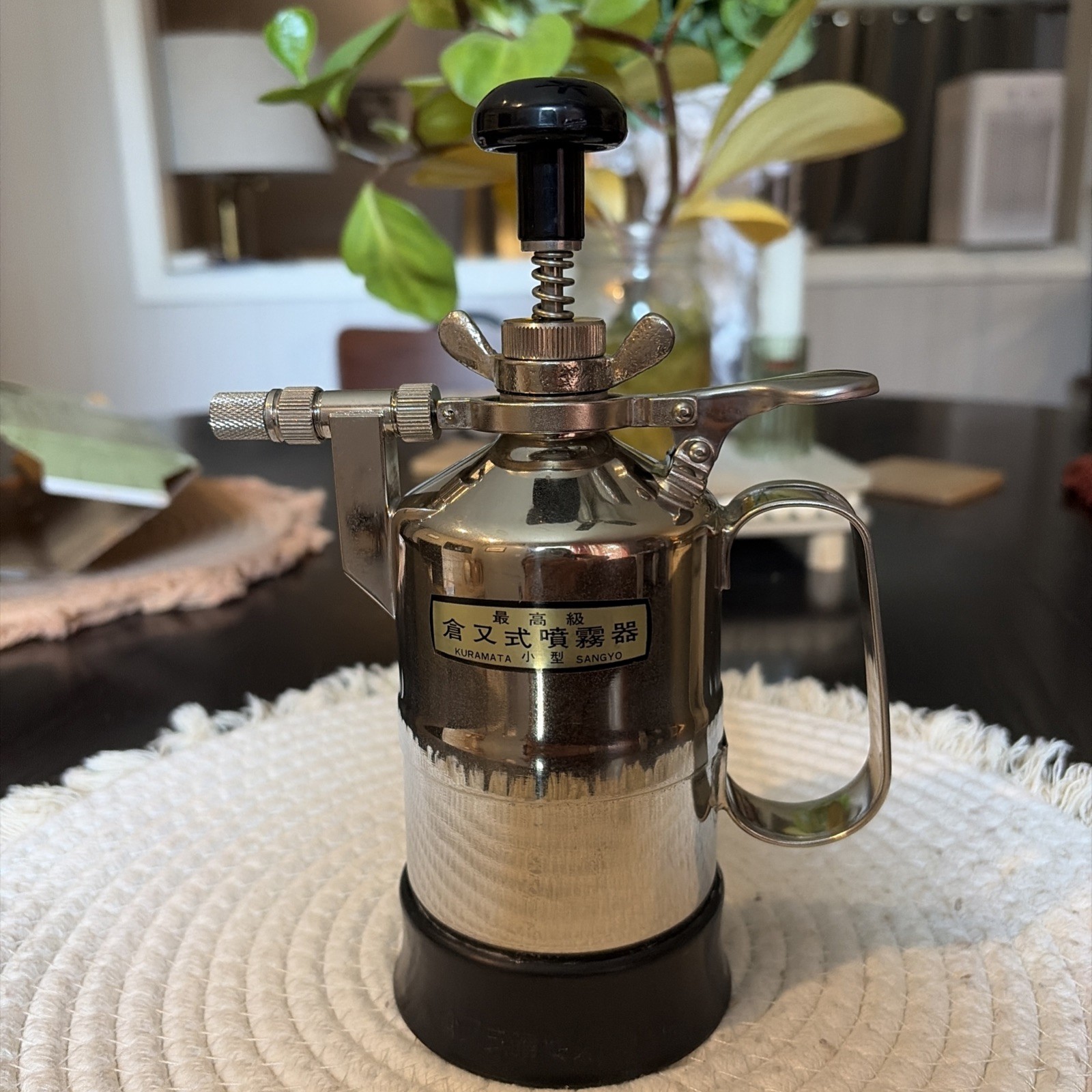 Kuramata Aerosol Highest quality table top push-sprayer hand small 400cc