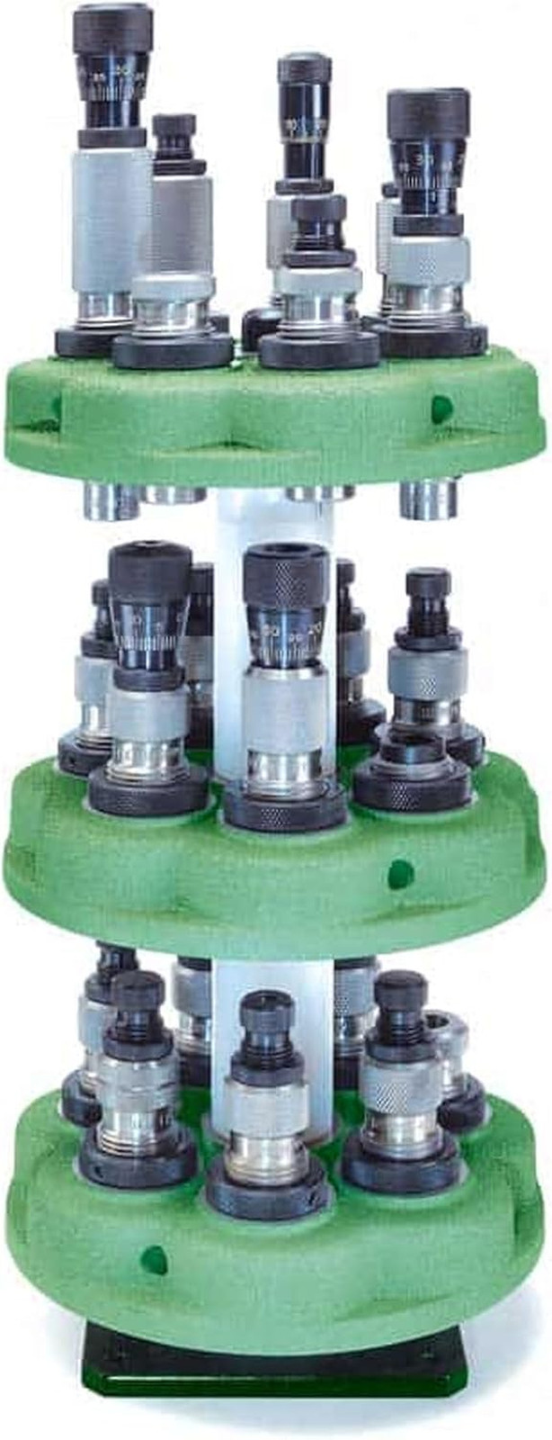 Turret Stacker for T-7 Reloading Press Storage of Multiple Turret Heads with Die