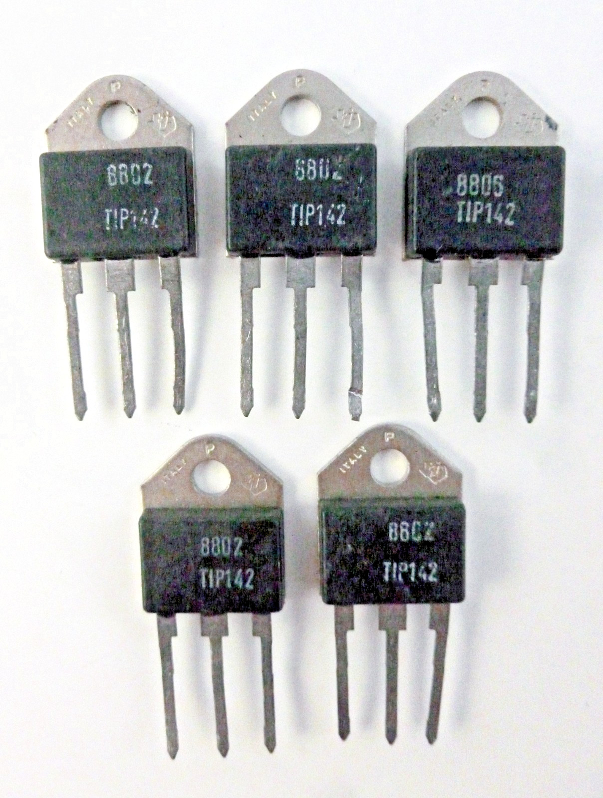 Texas Instruments TIP 142 Transistors Lot of 5