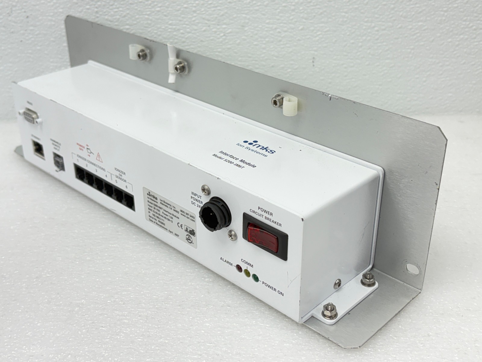 Pre Owned | MKS 5200-IM6T V3.0 Interface Module Only - White