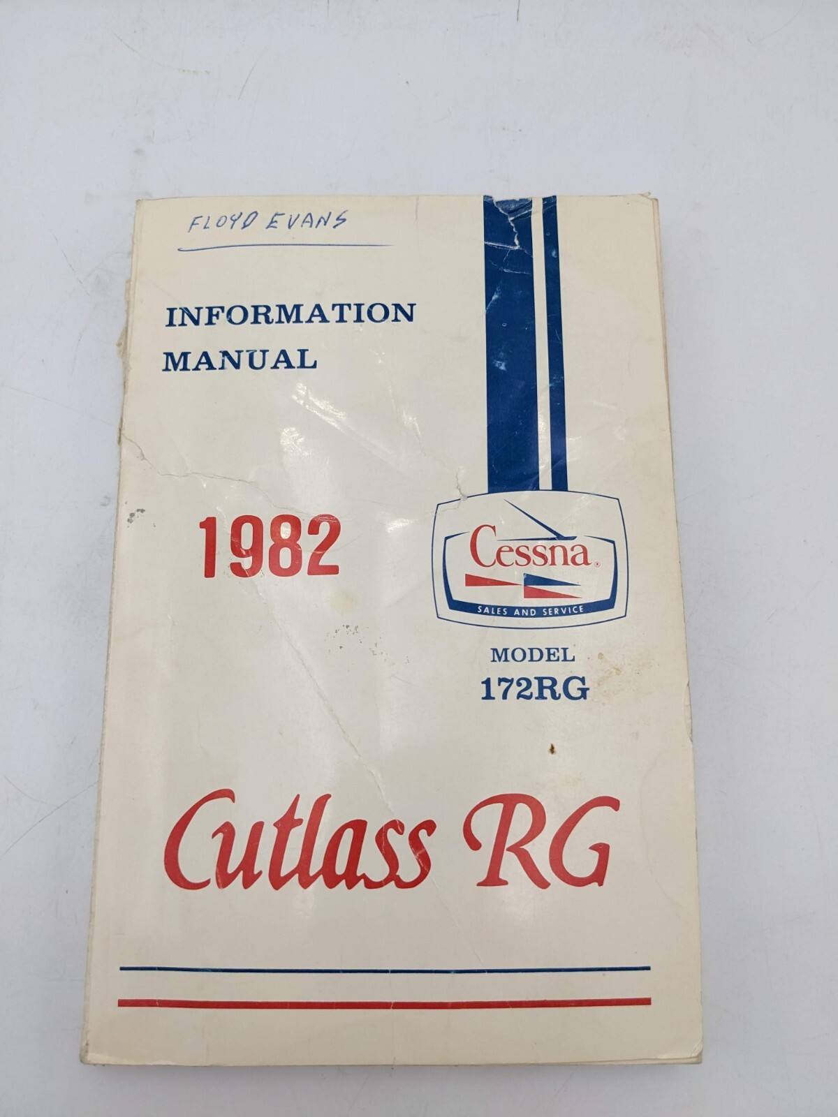1982 Cessna 172RG Cutlass RG Information Manual Original Issue May 1981 D1213-13