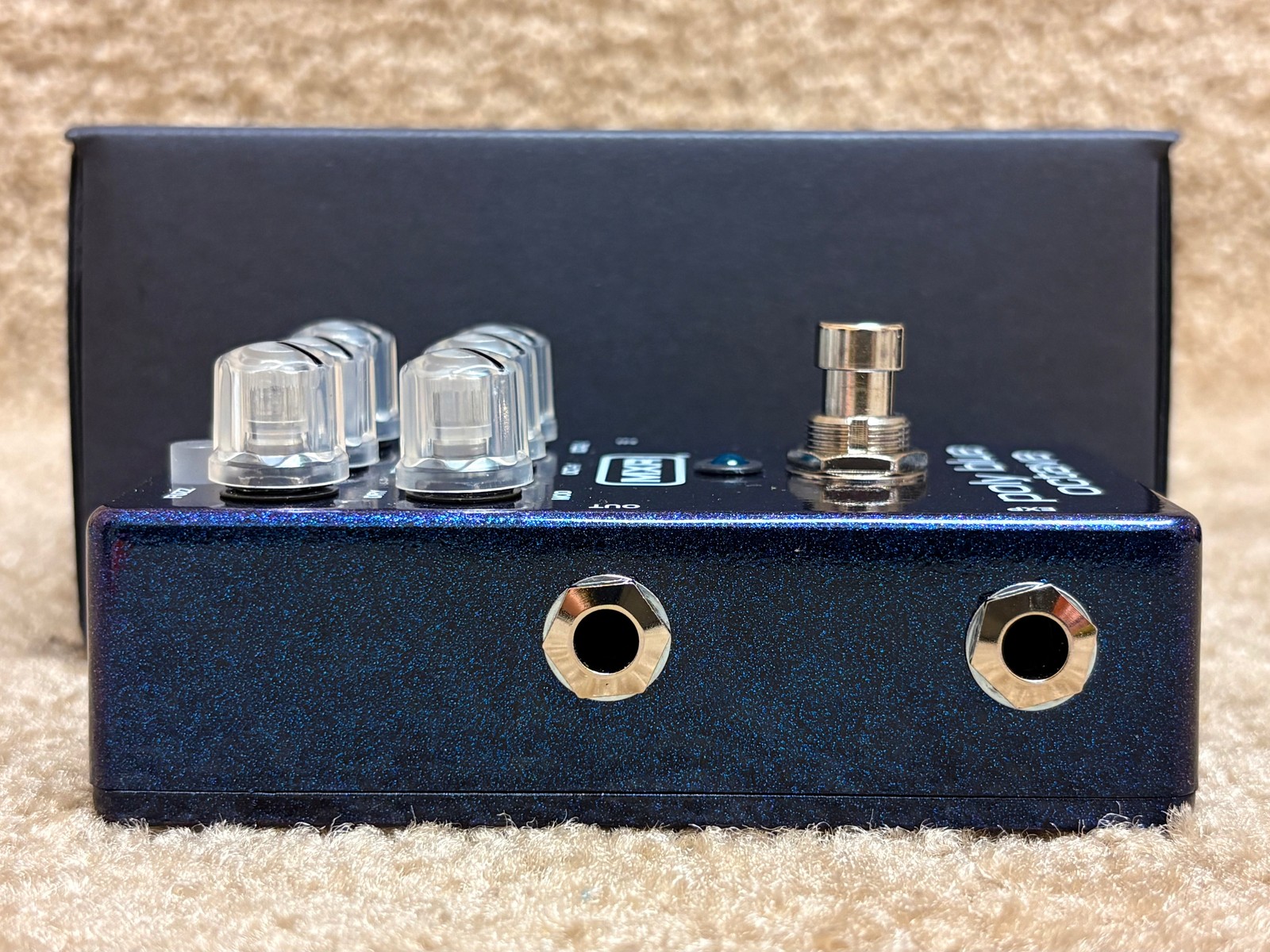 MXR M306 Poly Blue Octave Pedal Blue W/Adapter