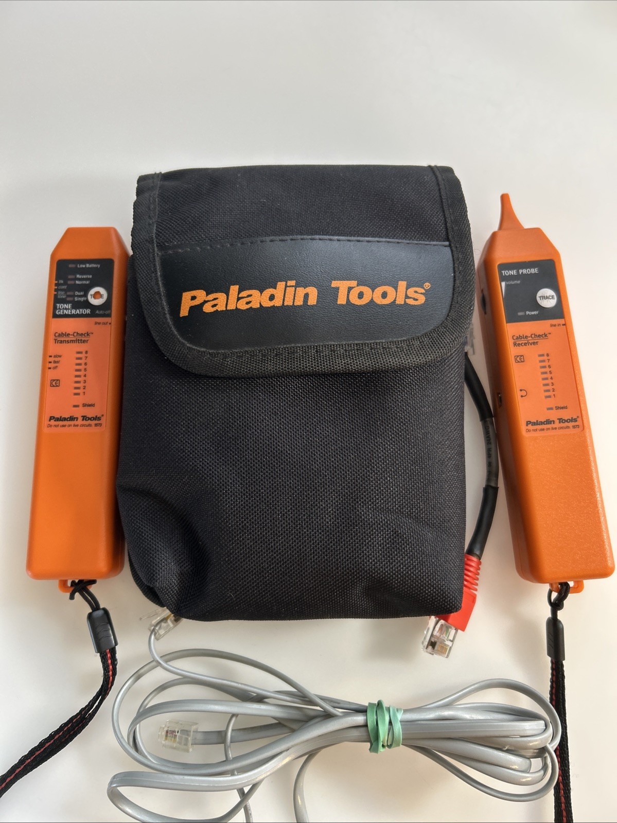 Paladin Tools 🧰 Tone & Probe Plus Cable Check - LAN Telecom Cable Test Kit za6s