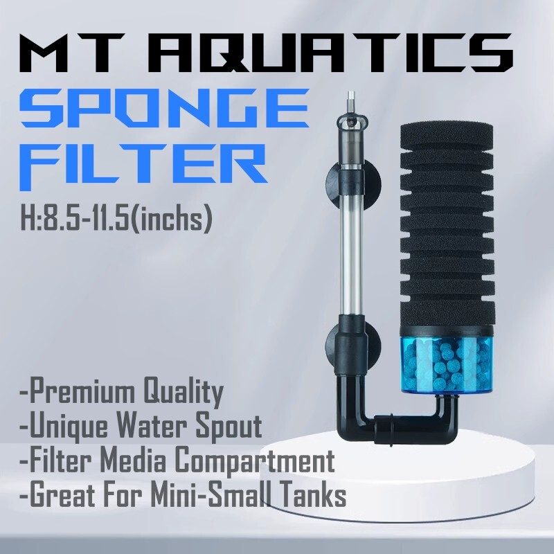 MT Aquatics PREMIUM Bio Sponge Filter Breeding Fry Shrimp Aquarium Fish Tank I