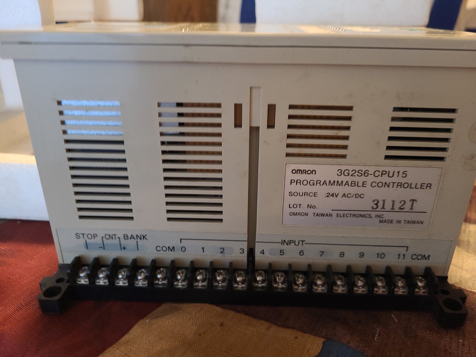 3G2S6-CPU15 Sysmac S6 Programmable Controller