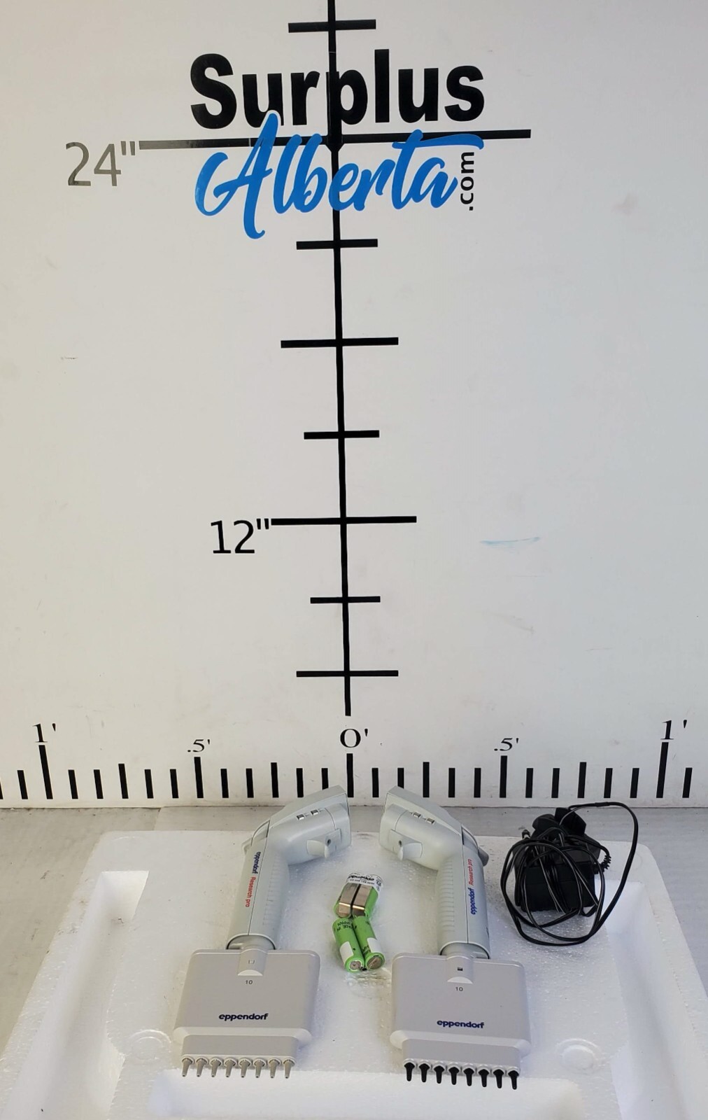 EPPENDORF Research Pro 0.5 - 10 UL Digital Pipette 8 Channel x 2 Units #2