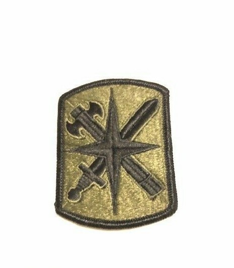 14th Military Police Brigade Subdued U.S. Army Shoulder Patch Insignia