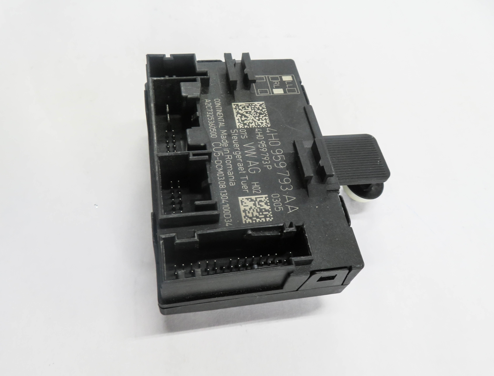 2014 PORSCHE CAYENNE (958) LEFT FRONT DRIVER DOOR CONTROL MODULE