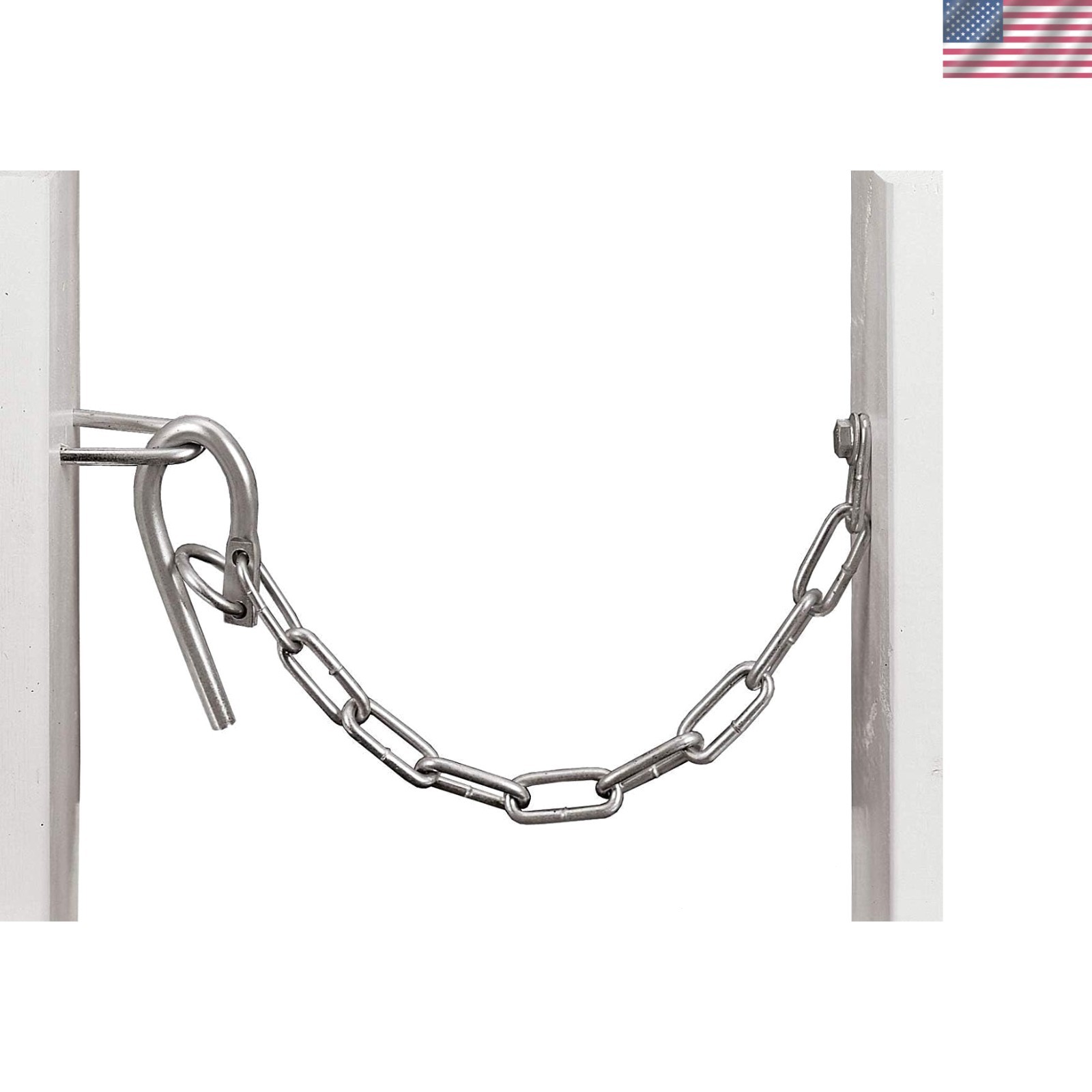 Effortless Security with QWIKEE Silver Gate Latch – Ideal for Livestock & Horses