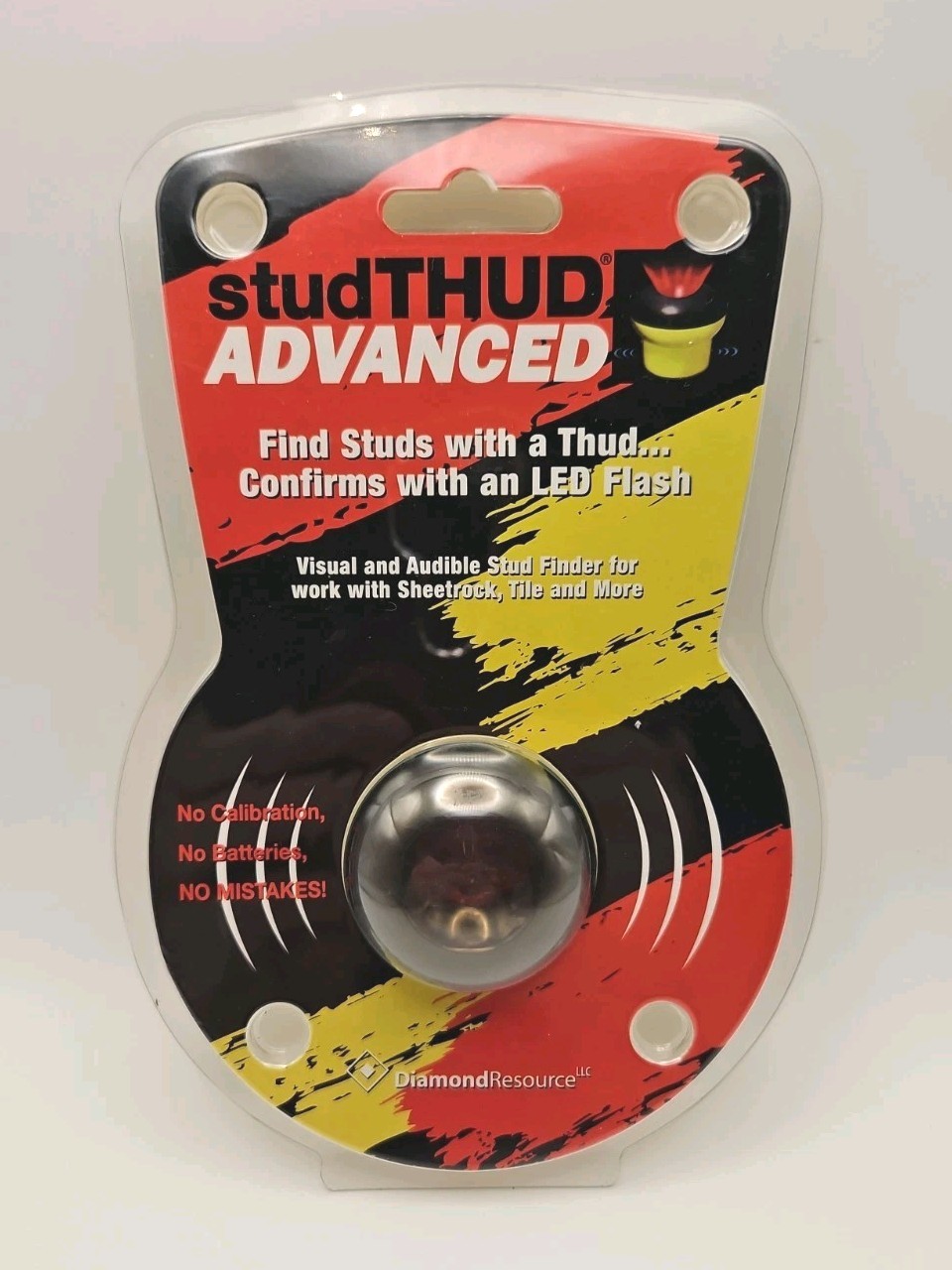 Diamond Resource Advanced Stud Thud LED Magnetic Stud Finder NEW