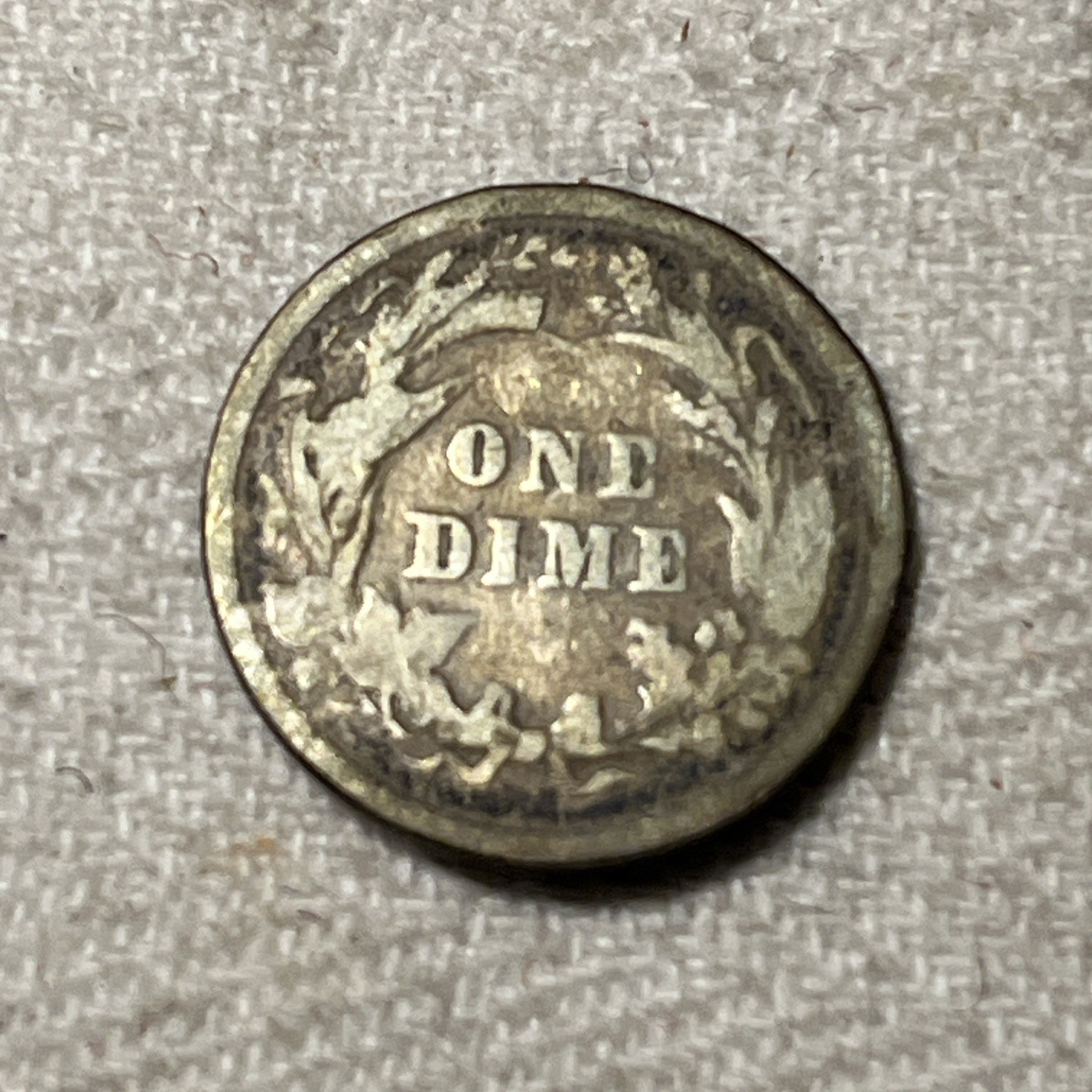 1898 Barber Dime