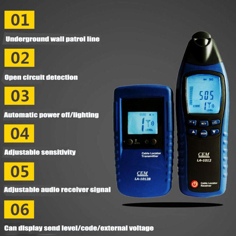 LA-1012 General Cable Locator Tester Receiver with Transmitter Line Tracker