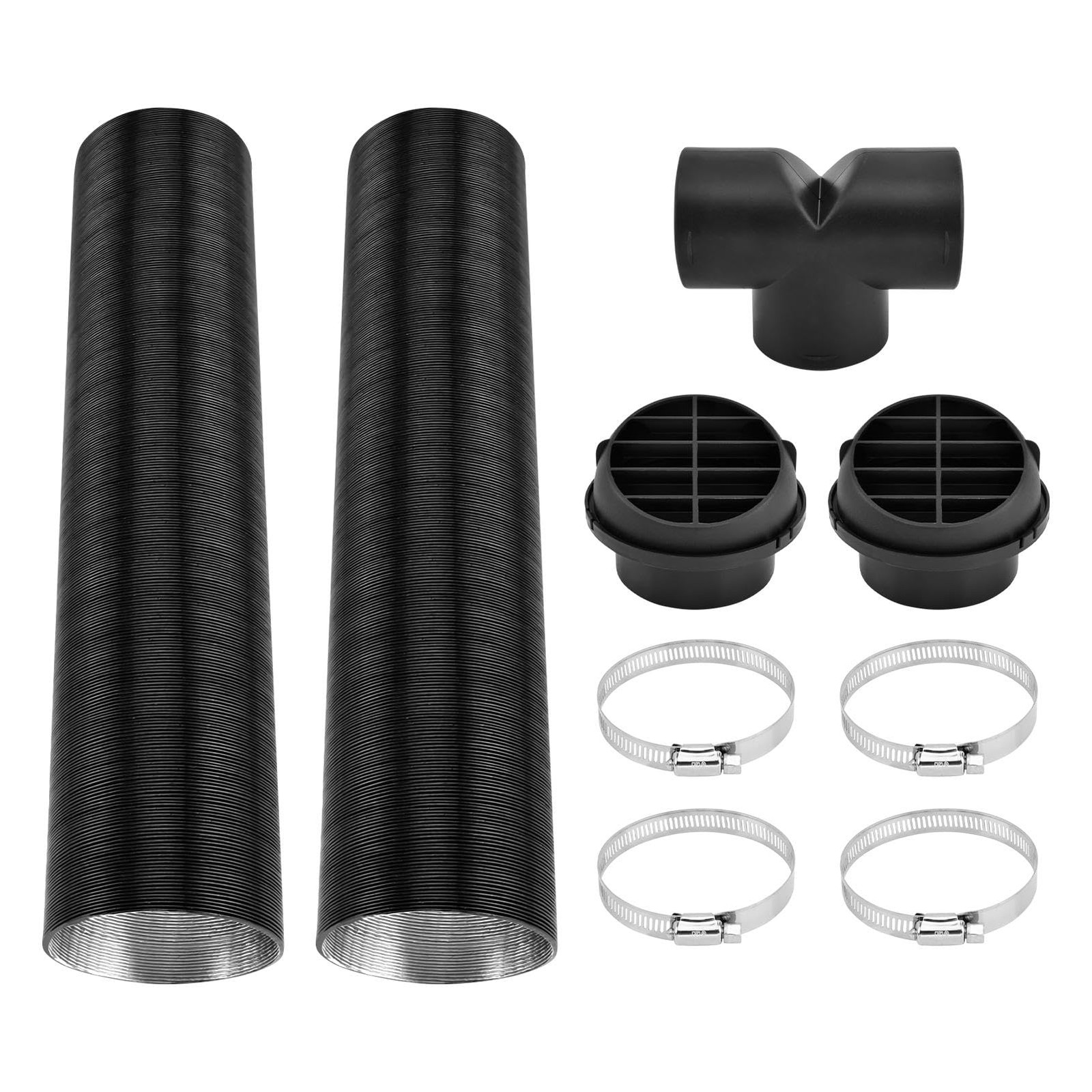 JIANWEI Diesels Heater Exhaust Pipe Set, 75mm/3inch Car Parking Heater Air Ve...