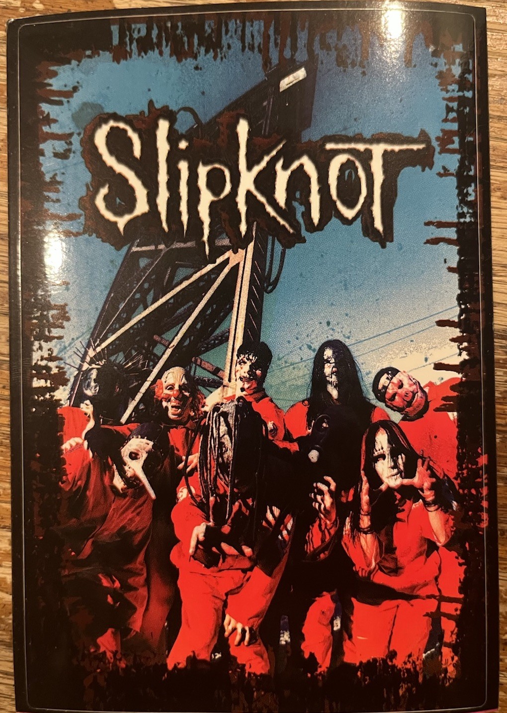 Slipknot Vintage Promo Sticker Self Titled 1999 Excellent Condition