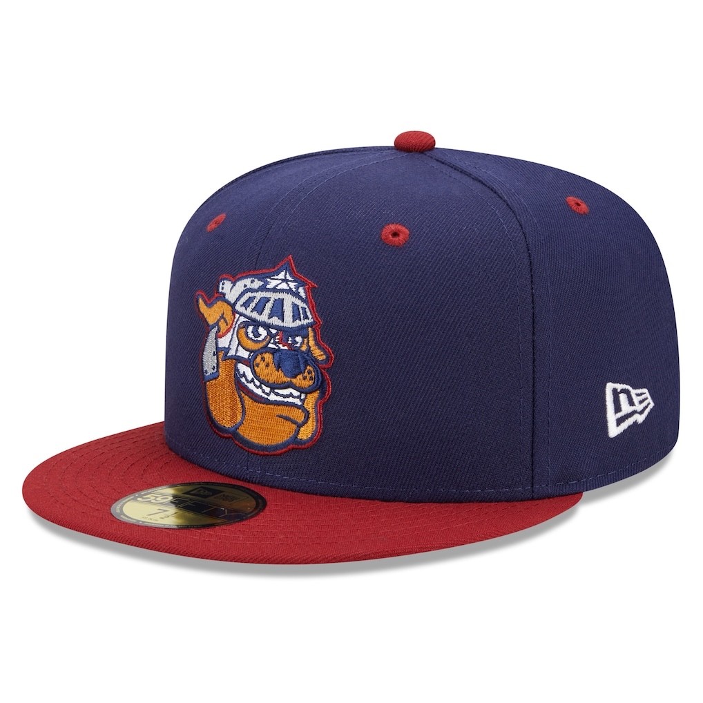 Round Rock Express New Era x Marvel Fitted 7 1/2 Blue/Red Cap Hat NEW!