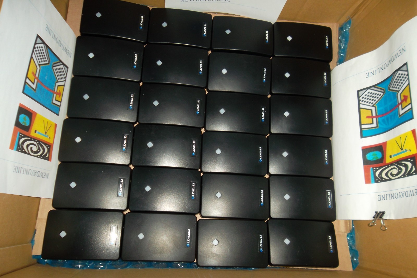 LOT-10 LENEL S2 LNL-R11320-05TB Blue Diamond Mobile S-Gang Card Reader Works !!!