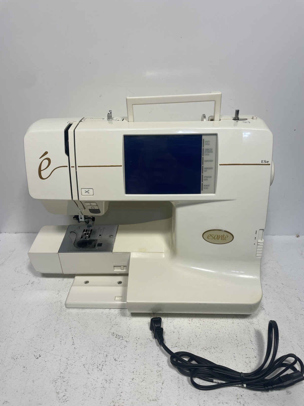 Baby Lock Esante ESe Embroidery Sewing Machine Touch Screen Display — For Parts