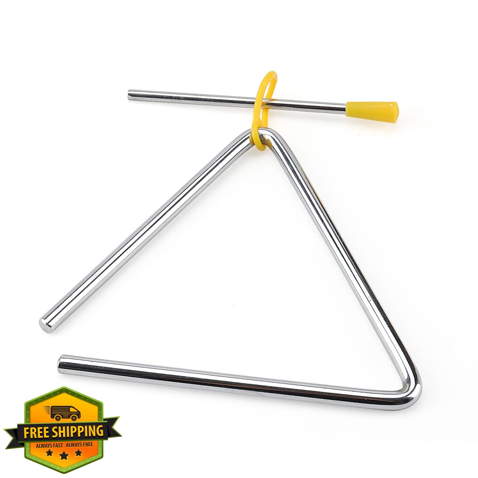 SOUJAP 6 Inch Triangle Instrument 12 Pack