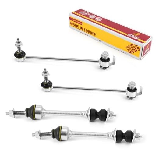 - 4 PC Front & Rear Sway Bar Stabilizer End 4PC Front & Rear Sway Bar Link Kit