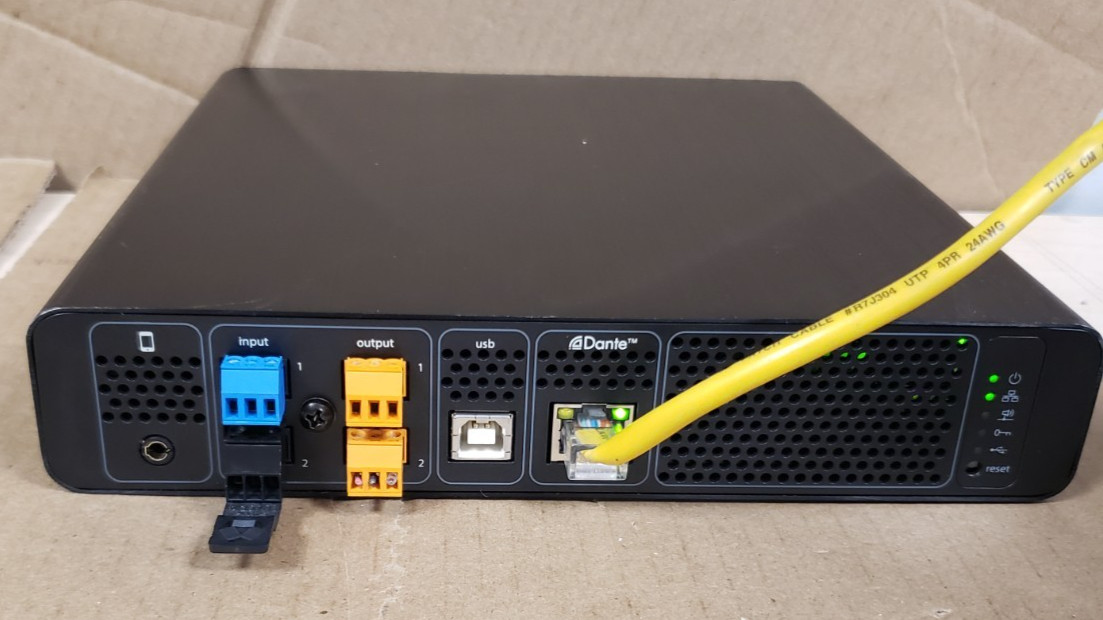 Shure P300-IMX Audio Conferencing Processor with Intellimix DSP POE Class 4
