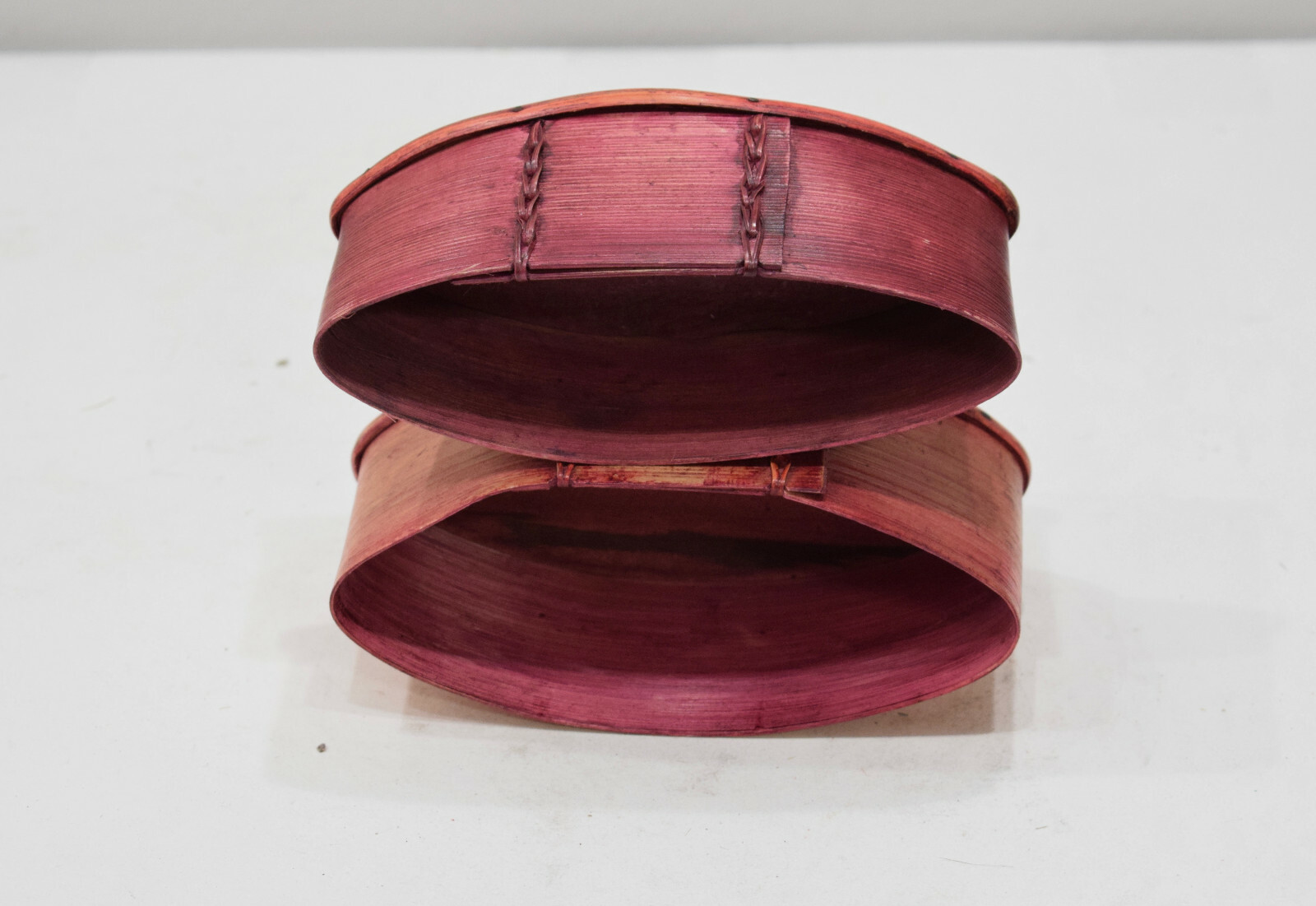 Boxes Assorted Indonesian Bamboo Oval Boxes