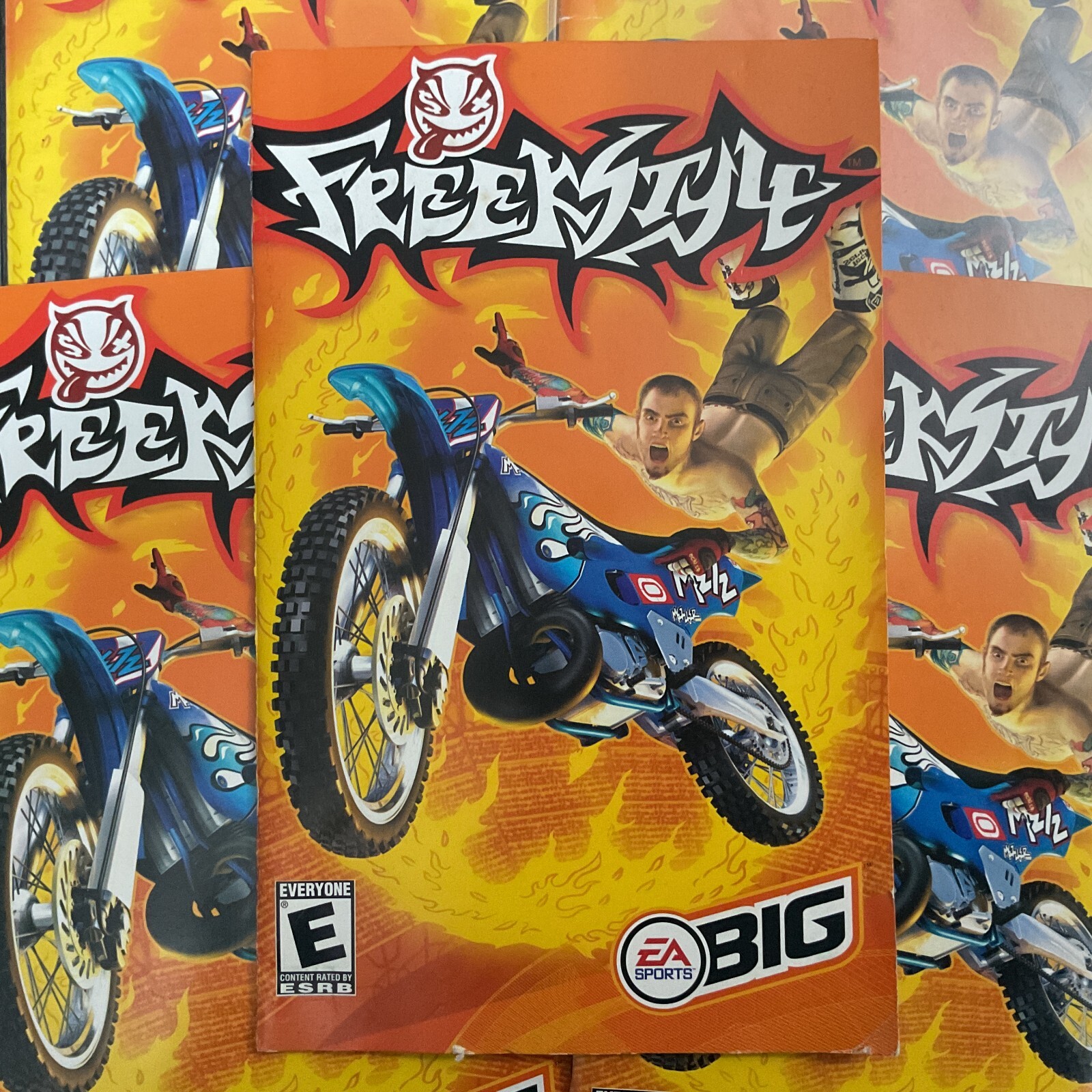 Freekstyle PS2 Sony PlayStation 2 Instruction Manual Only