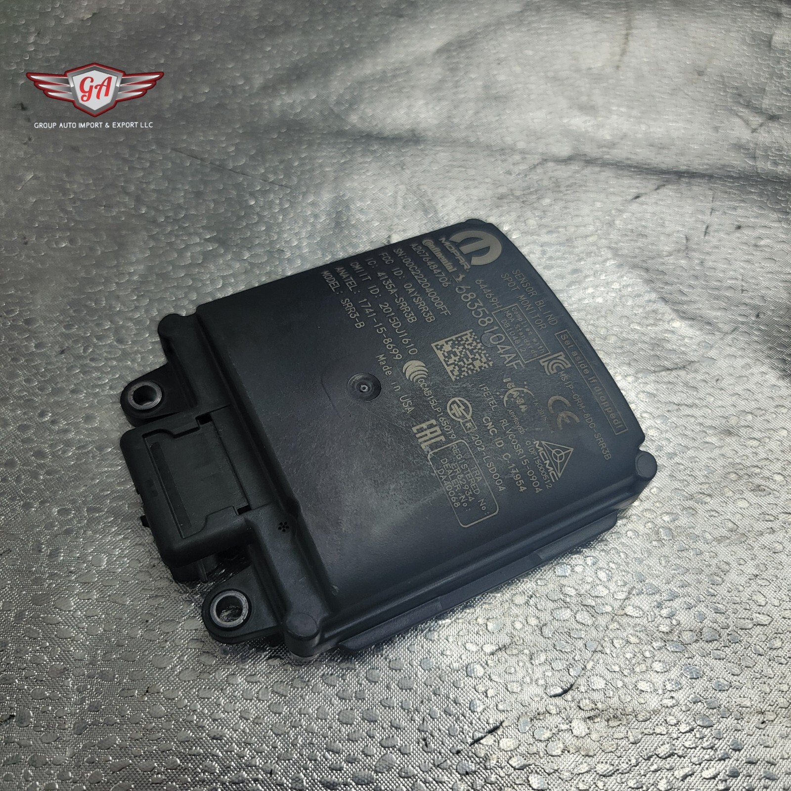 Genuine Mopar Blind Spot Detection Module 68358104AF #270