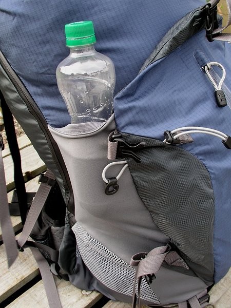 Gregory Z55 internal frame hiking backpack 55L durable navy/grey nylon size L