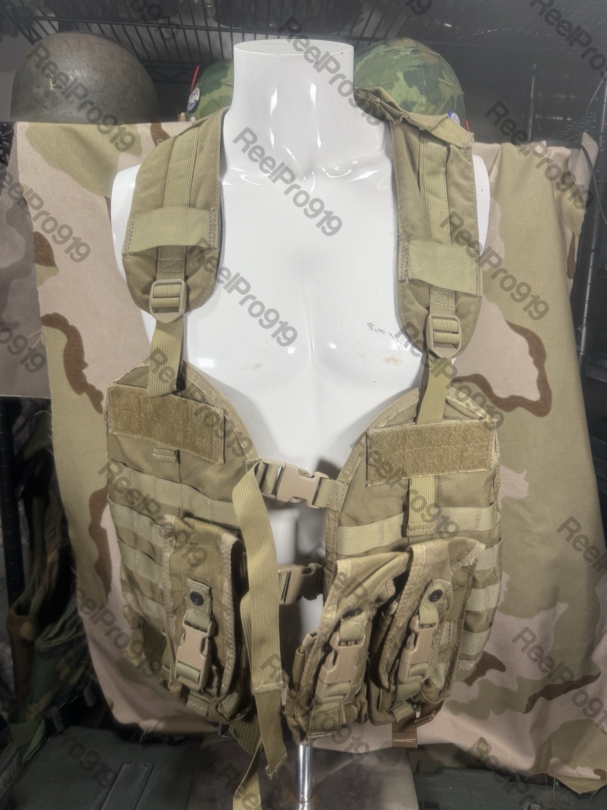 BDS Tactical V-Ops Split Front Chest Rig Custom Built MARSOC Tactical Pouch USGI