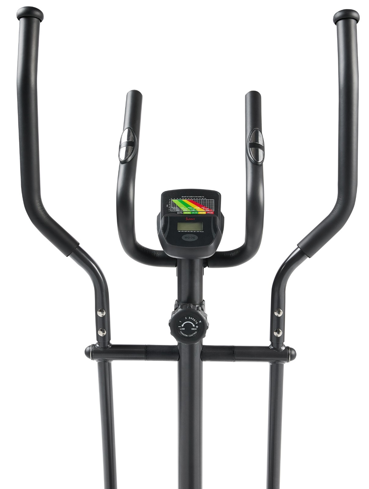 Smart Compact Magnetic Upright Elliptical Machine with Pulse Sensor Fully Body