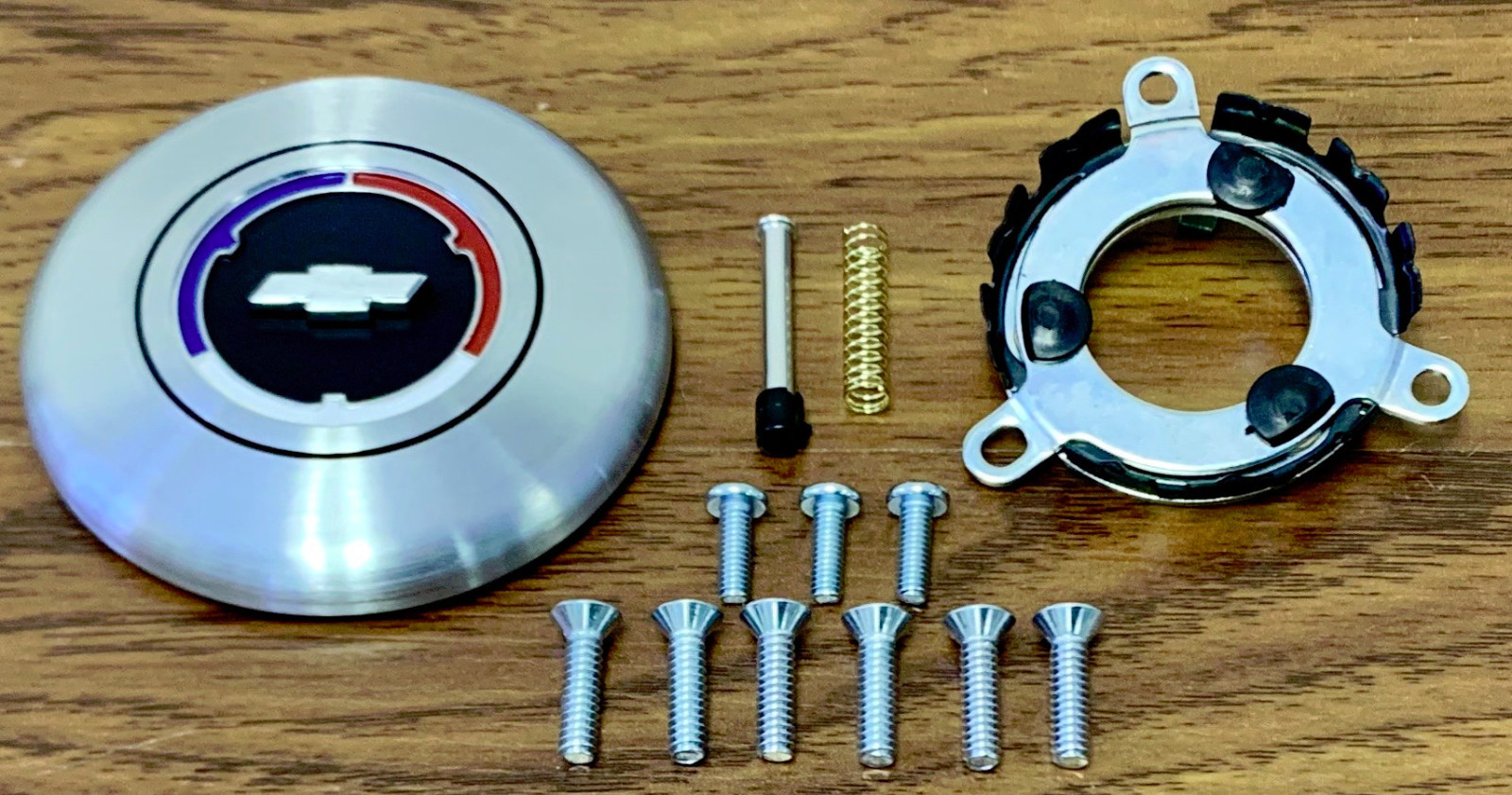 Comfort Grip or Wood Steering Wheel Install Kit 3-spoke Camaro Chevelle Nova