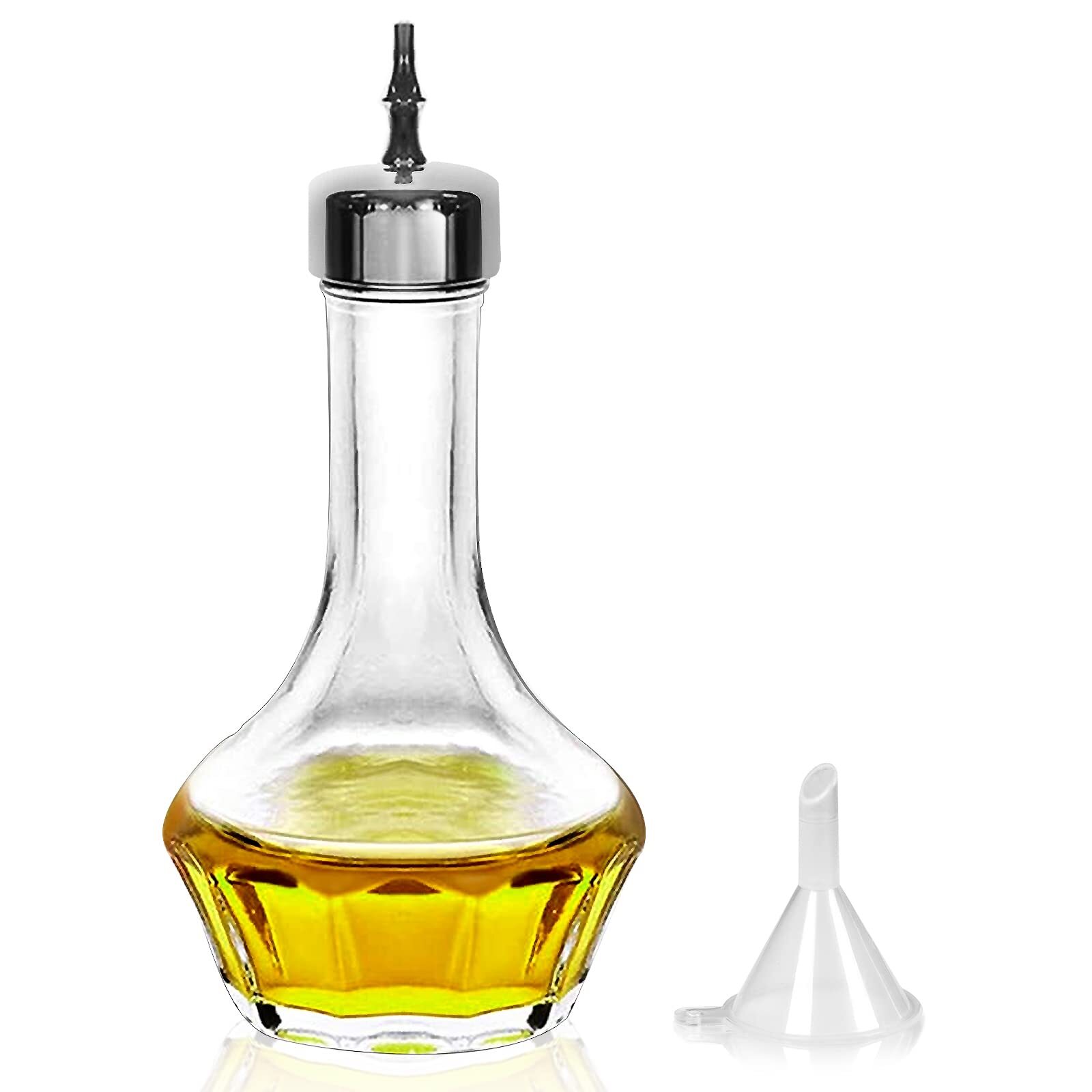 Bitter Bottle – Glass Bitter Bottle with Dash Top 1.7oz/50ml Great for Barten...
